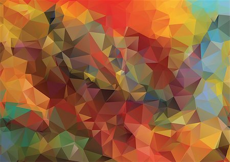 simsearch:400-08345289,k - Abstract 2D geometric colorful background for your design Stock Photo - Budget Royalty-Free & Subscription, Code: 400-08345621
