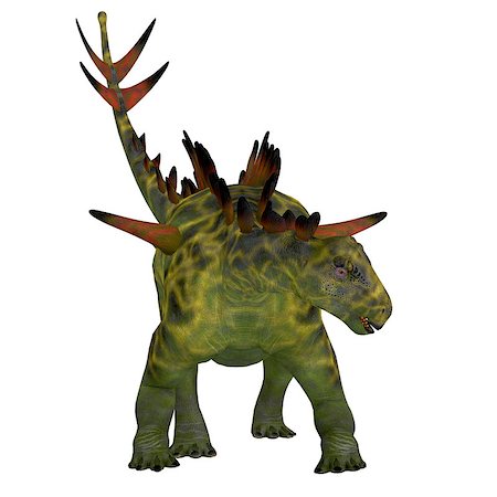 simsearch:400-08332007,k - Huayangosaurus was an armored herbivorous dinosaur that lived in the Jurassic Period of China. Foto de stock - Super Valor sin royalties y Suscripción, Código: 400-08347325