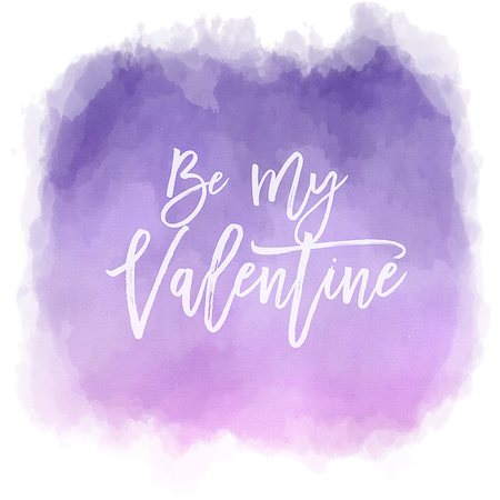paint color card - Valentine's Day background with watercolor wash effect Stock Photo - Budget Royalty-Free & Subscription, Code: 400-08347874