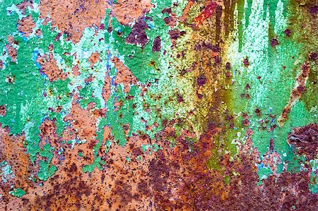 simsearch:600-02886688,k - Abstract old rusty painted cracked metal background texture Stock Photo - Budget Royalty-Free & Subscription, Code: 400-08340361