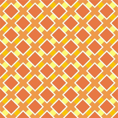 simsearch:400-08097094,k - Sunny orange background for website, wallpaper. Seamless vector retro summer or autumn pattern. Stock Photo - Budget Royalty-Free & Subscription, Code: 400-08375020