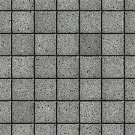 simsearch:400-08317361,k - Gray Square  Pavement with the Effect of Marble. Seamless Tileable Texture. Photographie de stock - Aubaine LD & Abonnement, Code: 400-08376031