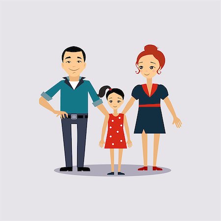 Family and Education Insurance Colourful Vector Illustration Stock Photo - Budget Royalty-Free & Subscription, Code: 400-08378720