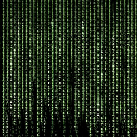 Green Digital Matrix Abstract background, program binary code Stock Photo - Budget Royalty-Free & Subscription, Code: 400-08370771