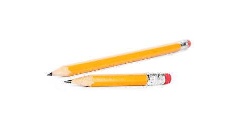 simsearch:400-06138260,k - Pencils isolated on pure white background Stock Photo - Budget Royalty-Free & Subscription, Code: 400-08370975