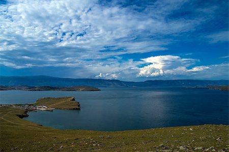 simsearch:400-09274553,k - The view from the ferry to the island of Olkhon. Stock Photo - Budget Royalty-Free & Subscription, Code: 400-08371143