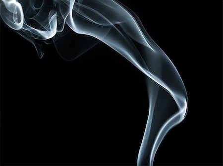 simsearch:400-04332303,k - Abstract smoke wave on black background. Studio shot. Foto de stock - Royalty-Free Super Valor e Assinatura, Número: 400-08371877