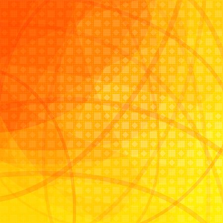 Abstract Yellow and Orange Background with Symbolical Colorful Lines and Figures Photographie de stock - Aubaine LD & Abonnement, Code: 400-08404637