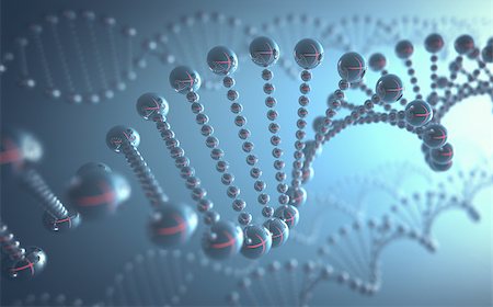 simsearch:400-08409196,k - Metallic DNA helix in a futuristic concept of the evolution of science and medicine. Stock Photo - Budget Royalty-Free & Subscription, Code: 400-08405593