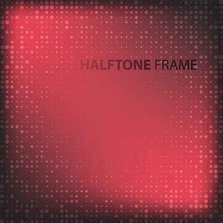 simsearch:400-08670454,k - Set of Modern Flat Halftone Backgrounds, vector illustration red Stock Photo - Budget Royalty-Free & Subscription, Code: 400-08406446