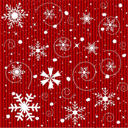 simsearch:400-08300223,k - Seamless Christmas Snowflakes Background Stock Photo - Budget Royalty-Free & Subscription, Code: 400-08407540