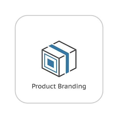 simsearch:400-08187507,k - Product Branding Icon. Flat Design. Business Concept. Isolated Illustration. Stock Photo - Budget Royalty-Free & Subscription, Code: 400-08408568