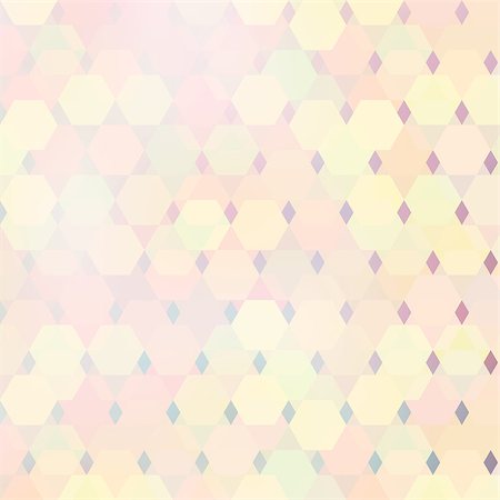 simsearch:400-08502107,k - Vector geometric bright lit pattern with polygonal elements and blur on the background Foto de stock - Super Valor sin royalties y Suscripción, Código: 400-08408724