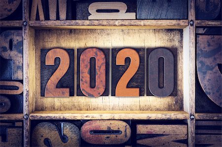 simsearch:400-08154669,k - The word "2020" written in vintage wooden letterpress type. Stock Photo - Budget Royalty-Free & Subscription, Code: 400-08409413