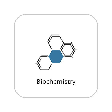 simsearch:400-08406439,k - Biochemistry Icon. Flat Design. Isolated. Molecule structure. Stock Photo - Budget Royalty-Free & Subscription, Code: 400-08409824
