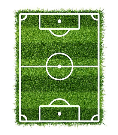 football court images - football grass field. green grass soccer field Photographie de stock - Aubaine LD & Abonnement, Code: 400-08400023