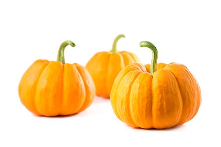 simsearch:400-05709481,k - Small decorative pumpkins, isolated on white background Stock Photo - Budget Royalty-Free & Subscription, Code: 400-08400067