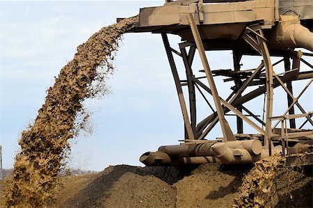 dredging of fruits - mining of river sand in quarry Stock Photo - Budget Royalty-Free & Subscription, Code: 400-08400631