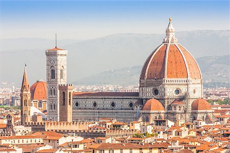 simsearch:400-08573174,k - Panoramic view from Piazzale Michelangelo in Florence - Italy Foto de stock - Super Valor sin royalties y Suscripción, Código: 400-08401474