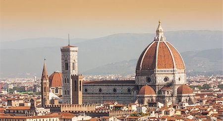 simsearch:400-08573174,k - Panoramic view from Piazzale Michelangelo in Florence - Italy Foto de stock - Super Valor sin royalties y Suscripción, Código: 400-08402269
