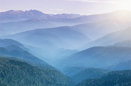 simsearch:400-09070594,k - Sunrise above the mountains at autumn time. Stock Photo - Budget Royalty-Free & Subscription, Code: 400-08402354