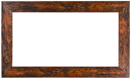 suljo (artist) - Old Panoramic Wooden Picture Frame Foto de stock - Royalty-Free Super Valor e Assinatura, Número: 400-08410951
