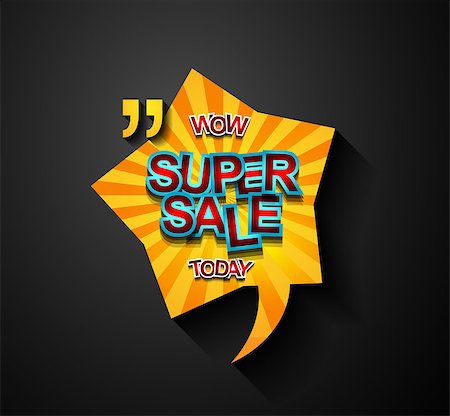 simsearch:400-07169053,k - Super Sale Today background for your promotional posters, advertising shopping flyers, discount banners, clearence sales event, seasonal promotions and so on. Stockbilder - Microstock & Abonnement, Bildnummer: 400-08411492