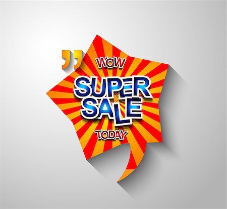 simsearch:400-07169053,k - Super Sale Today background for your promotional posters, advertising shopping flyers, discount banners, clearence sales event, seasonal promotions and so on. Stockbilder - Microstock & Abonnement, Bildnummer: 400-08411493