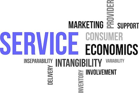 simsearch:400-08652442,k - A word cloud of service related items Foto de stock - Super Valor sin royalties y Suscripción, Código: 400-08412220