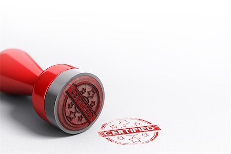 simsearch:700-00066096,k - Rubber stamp seal over paper background with the word certified printed on it. Concept image for illustration of certification Foto de stock - Super Valor sin royalties y Suscripción, Código: 400-08427234
