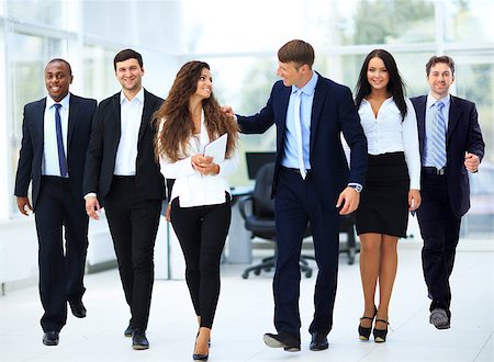 Team cheer up each other in the office Stock Photo - Budget Royalty-Free & Subscription, Code: 400-08428546