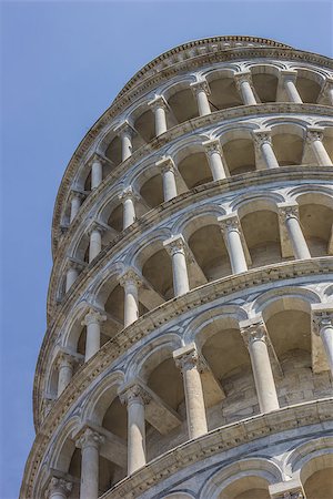 simsearch:400-07169256,k - Leaning tower at the Piazza Dei Miracoli in Pisa, Italy Stock Photo - Budget Royalty-Free & Subscription, Code: 400-08430194