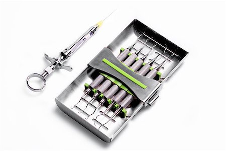 probe - Dental tools isolated Photographie de stock - Aubaine LD & Abonnement, Code: 400-08430231