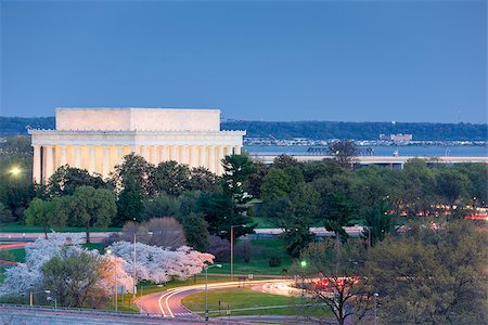 simsearch:400-08431430,k - Washington, D.C. at Lincoln Memorial. Photographie de stock - Aubaine LD & Abonnement, Code: 400-08431430