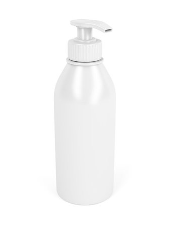 detergente - White plastic bottle with pump, used for liquid soap, shampoo and etc. Foto de stock - Super Valor sin royalties y Suscripción, Código: 400-08432487