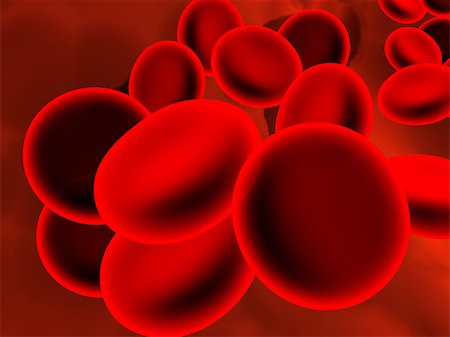simsearch:400-05362715,k - Many red erythrocytes, floating on an artery Stock Photo - Budget Royalty-Free & Subscription, Code: 400-08433697
