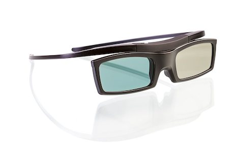 3d glasses isolated on white background Foto de stock - Super Valor sin royalties y Suscripción, Código: 400-08494316