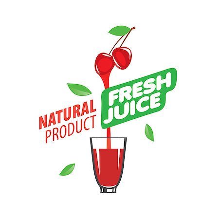 vector icon fresh juice from natural products Stock Photo - Budget Royalty-Free & Subscription, Code: 400-08494334