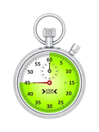 simsearch:400-08648450,k - An image of a typical stopwatch 45 seconds Foto de stock - Super Valor sin royalties y Suscripción, Código: 400-08494985