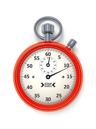 simsearch:400-05923990,k - An image of a red typical stopwatch Stock Photo - Budget Royalty-Free & Subscription, Code: 400-08494989