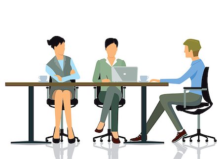 Meeting at the office Photographie de stock - Aubaine LD & Abonnement, Code: 400-08495050