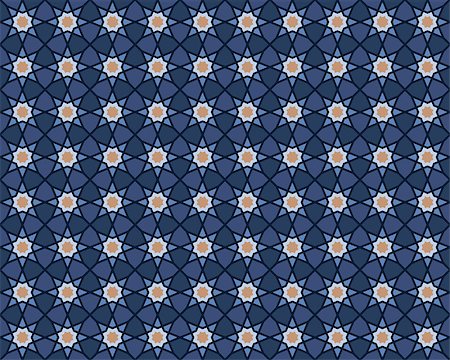 simsearch:400-04177136,k - Vector arabic pattern. Wallpaper background with abstract texture. Photographie de stock - Aubaine LD & Abonnement, Code: 400-08496401