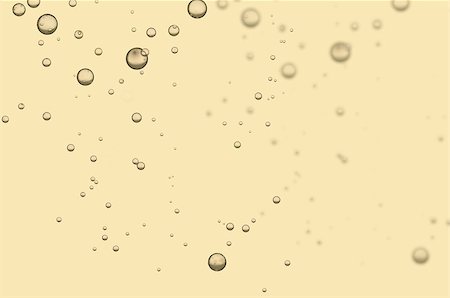 dkidpix (artist) - Many smal golden fizz bubbles isolated over a light background Foto de stock - Super Valor sin royalties y Suscripción, Código: 400-08496588