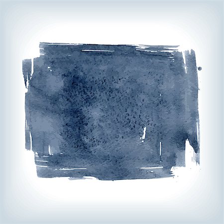 simsearch:400-08410775,k - Original grunge brush paint texture design ink stroke frame vector. Original rough paper hand painted vector. Perfect design for headline, logo and banner. Stock Photo - Budget Royalty-Free & Subscription, Code: 400-08497303