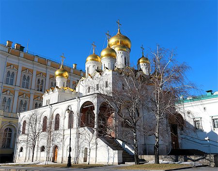 simsearch:400-07772697,k - The Russian Orthodox Church in the Moscow Kremlin in Russia Foto de stock - Super Valor sin royalties y Suscripción, Código: 400-08498571