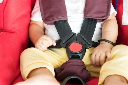 seat belt baby in the car - Close up Asian baby boy sitting in car seat. Stock Photo - Budget Royalty-Free & Subscription, Code: 400-08499348