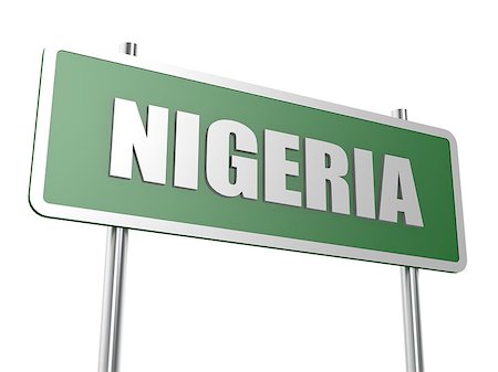 simsearch:400-04307269,k - Nigeria concept image with hi-res rendered artwork that could be used for any graphic design. Photographie de stock - Aubaine LD & Abonnement, Code: 400-08499376