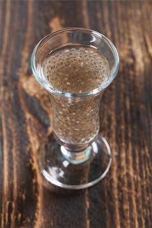 simsearch:400-06880681,k - Chia seeds shot. Shallow dof Stock Photo - Budget Royalty-Free & Subscription, Code: 400-08499462