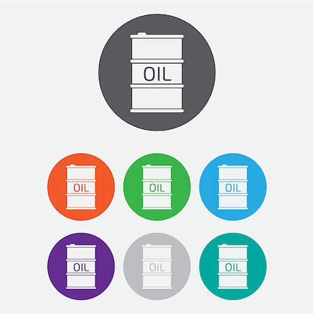 simsearch:400-08529010,k - Oil Barrel icon or sign, vector illustration. color icon. Photographie de stock - Aubaine LD & Abonnement, Code: 400-08499875
