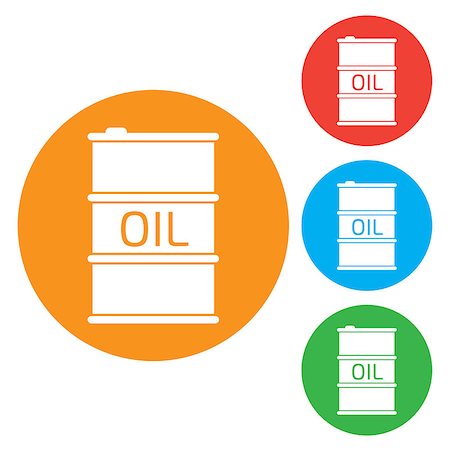 simsearch:400-08529010,k - Oil Barrel icon or sign, vector illustration. color icon. Photographie de stock - Aubaine LD & Abonnement, Code: 400-08499876